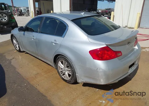 2013 Infiniti G37 Journey from USA, damaged, VIN JN1CV6AP2DM724240